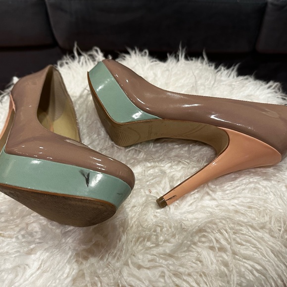 🔥Enzo Angiolini Color Block Platform Heels🔥 - Picture 5 of 6